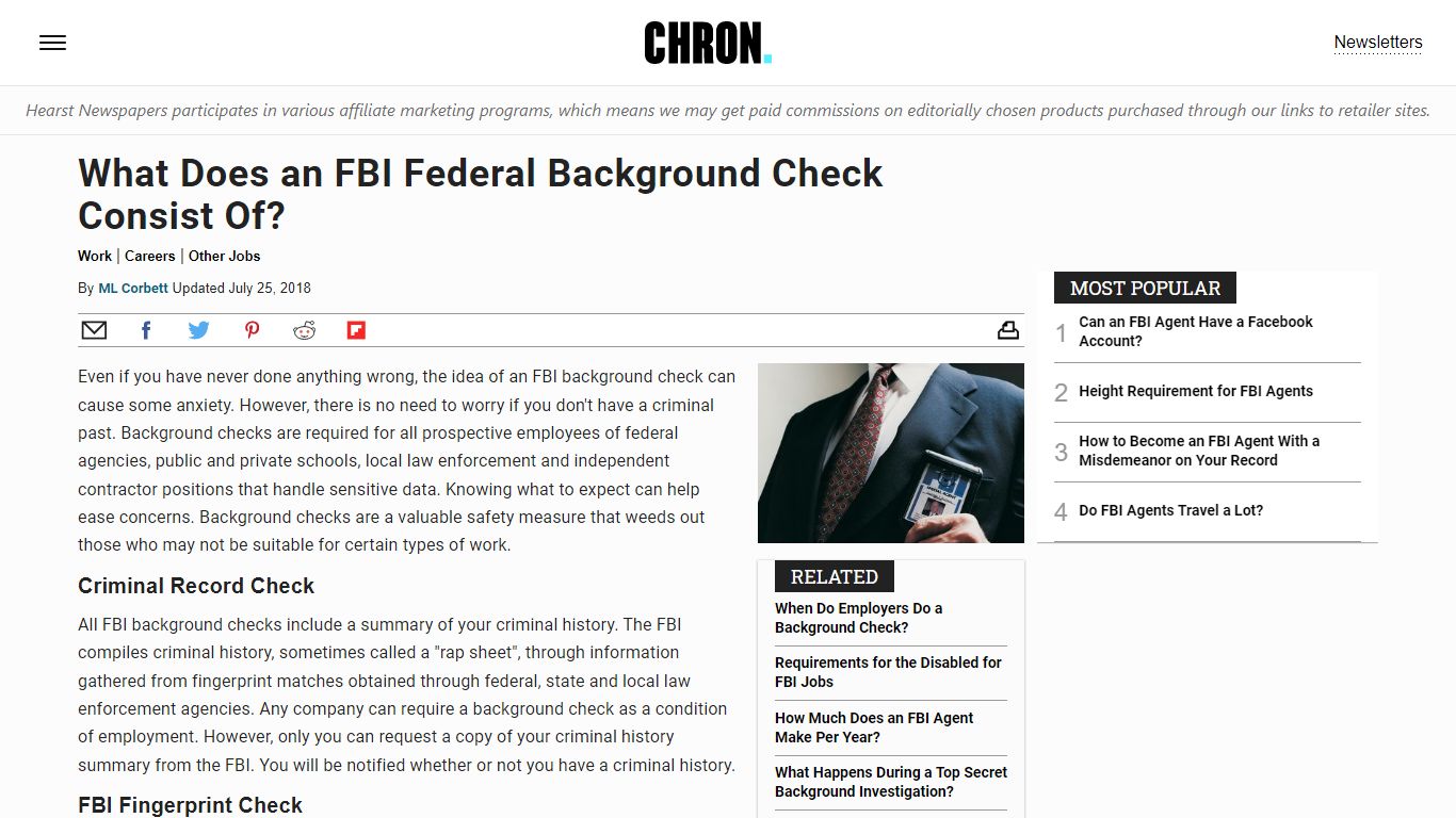 What Do Fbi Background Checks Show
